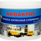 Аквакрас - краска интерьерная для сухих помещений укрывистая латексная матовая Аквакрас - краска интерьерная для сухих помещений укрывистая латексная матовая
