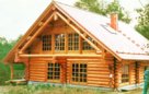 Деревянные дома из оцилиндрованного бревна – стиль и практичность