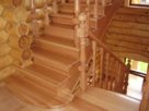 Красивые лестницы из дерева для дома и дачи