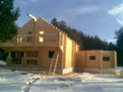 Строительство деревянных домов зимой